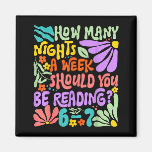 Funny Reading Six Seven Meme Book Lover 67 Teacher Magnet