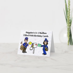 Funny Real Birthday Card In The Mail & Mailmen