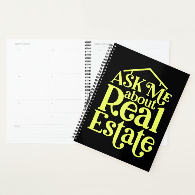 Funny Real Estate Agent Gift Home Broker Realtor   Planner (Display)