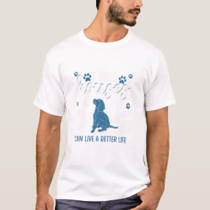 Funny Realtor I Sell Houses So My Dog Can Live a B T-Shirt