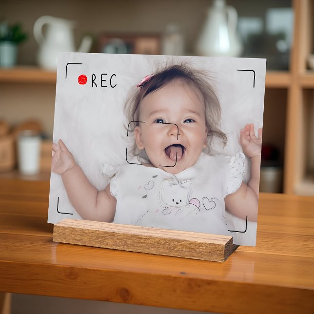 Funny Record Red Dot Custom Photo Acrylic Sign (Creator Uploaded)