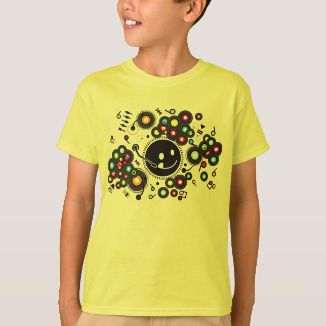 Funny_Record T-Shirt (Front)
