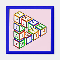 Funny Red Blue Yellow Green Kid Toy Blocks