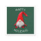 Funny Red Gnome Christmas