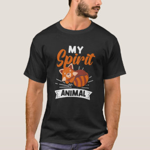 Funny Red Panda My Spirit Cute Animal Panda T-Shirt