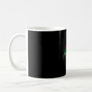 Funny red roses saying camping is favourite therap coffee mug