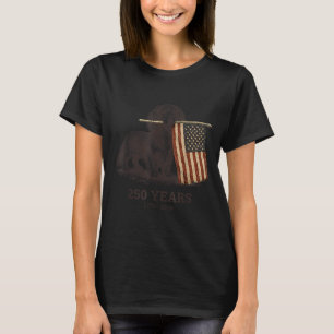 Funny Red White And Long Hair Dachshund Weiner 250 T-Shirt
