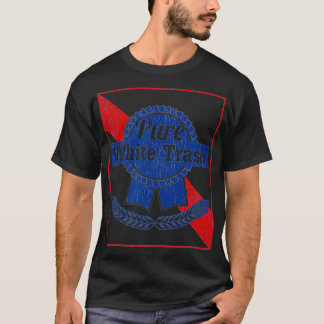 Funny Redneck , Pure White Trash T-Shirt