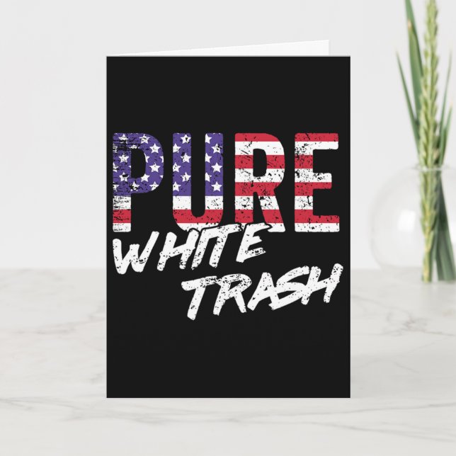 Funny Redneck Shirt  Card (Front)