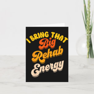 Funny Rehab Team Shirts PT Month OT SLP Physical Card