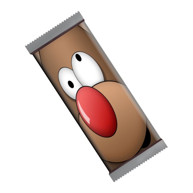 Funny Reindeer Christmas Candy Bar Wrappers Favour Notepad (Creator Uploaded)