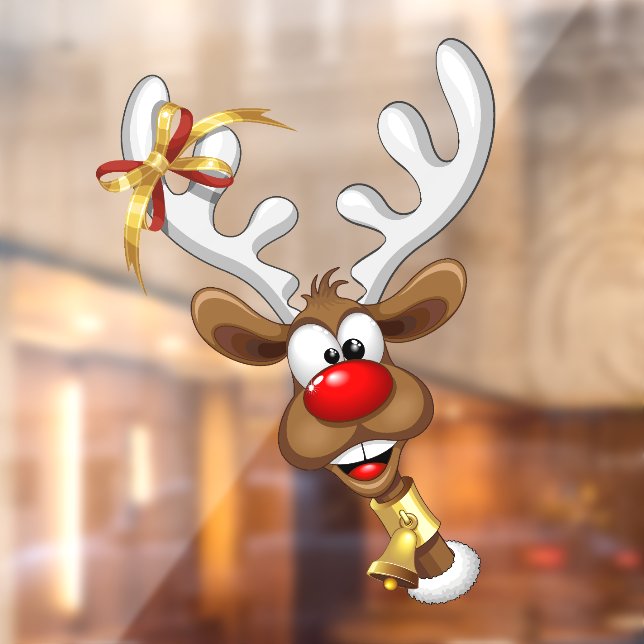 Funny Reindeer Peeking Christmas Meme  (Sheet 2)
