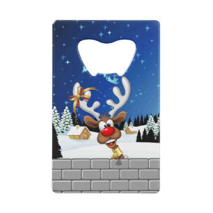 Funny Reindeer Peeking Christmas Meme 