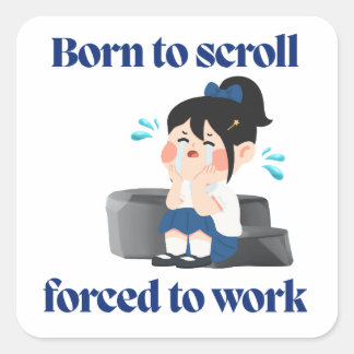 Funny Relatable Sticker for Laptop,Journals & more