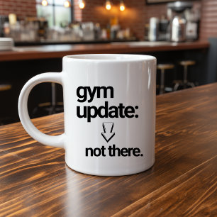 Funny Relateable Black + White Quote Coffee Mugs