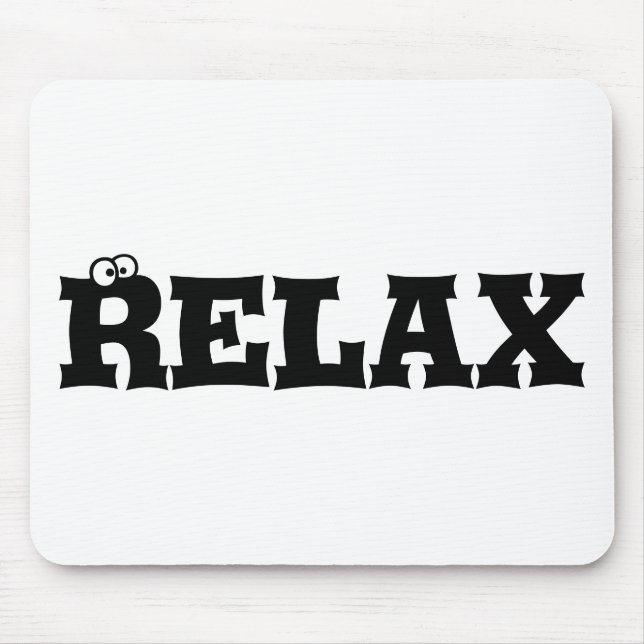 "Funny Relax" Mousepad (Front)