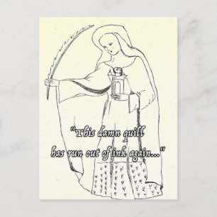 Funny Religious Greetings Card Quill Birthday Fun
