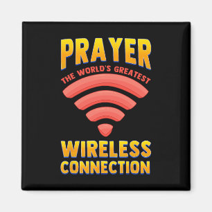 Funny Religious Saying Jesus Christ Pray Christian Magnet