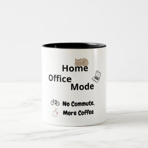 Funny Remote Work Mug for Office Coworkers