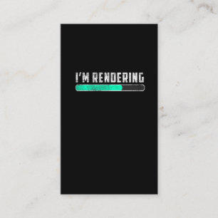 Funny Rendering Animator Video Movie Editor Business Card