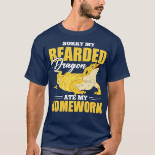 Funny Reptile Keeper Pet Animal Bearded Dragon T-Shirt