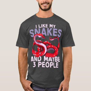 Funny Reptile Lover Animal Pet Snake T-Shirt