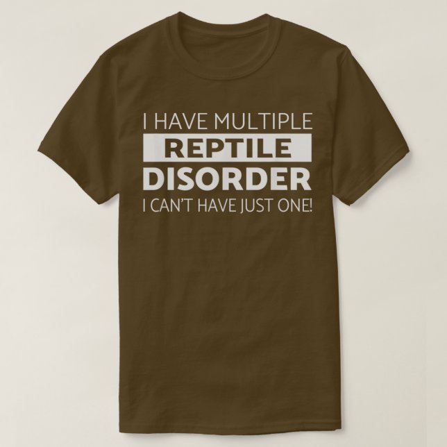 Funny Reptile Lovers Lizard Snake Clever Gift T T-Shirt (Design Front)