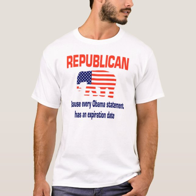 Funny Republican Obama T-Shirt (Front)