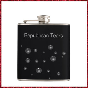 Funny Republican Tears Flask