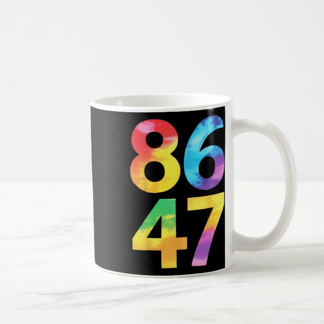 Funny Resist 8647 Liberal Fan  Coffee Mug (Right)