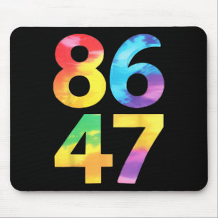 Funny Resist 8647 Liberal Fan Mouse Pad