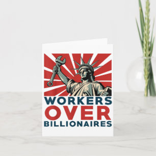 Funny Resist Anti Billionaire Workers Over Billion Card