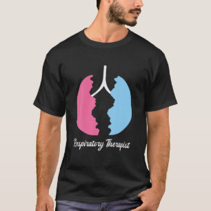 Funny Respiratory Therapist Therapy Lung Happy Eas T-Shirt