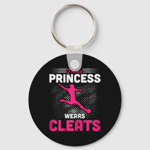 Funny Resting Soccer Face Soccer Fan Novelty  Key Ring