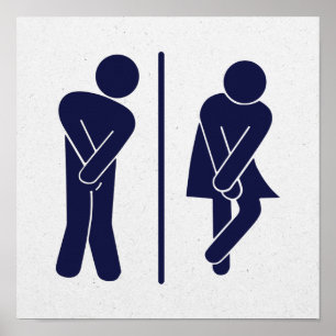 Funny Restroom Sign
