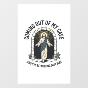 Funny Resurrection Cave Quote Vintage Engraving De