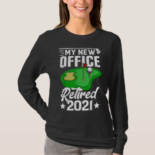 Funny Retired 2021 Golf Retirement Plan Gag Gift G T-Shirt