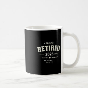 Funny Retired 2026 Beaching Trip Mom Holiday Dad V Coffee Mug