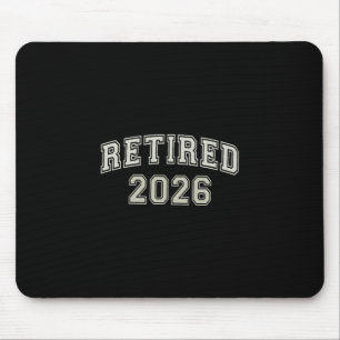 Funny Retired 2026 University I'm Done Mom Cruise  Mouse Pad