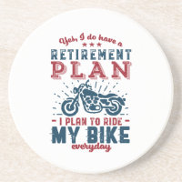 Funny Retired Biker Retirement Plan Ride My Bike