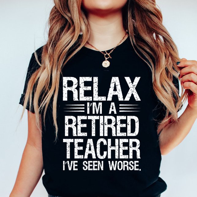 Funny Retired English Teacher Birthday White T-Shirt (Funny Retired English Teacher Birthday White T-Shirt)