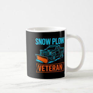 Funny Retired Snow Plow Veteran Winter Clearing Hu Coffee Mug