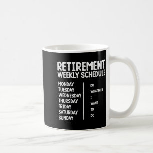 Funny Retiremen For Men Women Retired Retiree Coffee Mug