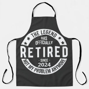 funny retirement 2024 apron