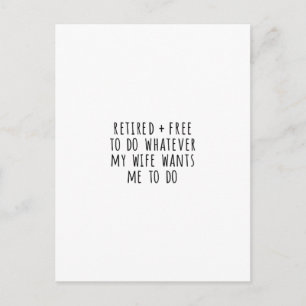 Funny Retirement Card