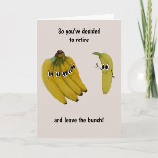 Funny Retirement Card