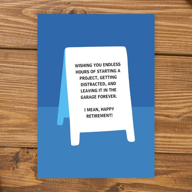 Funny Retirement Card (Creator Uploaded)