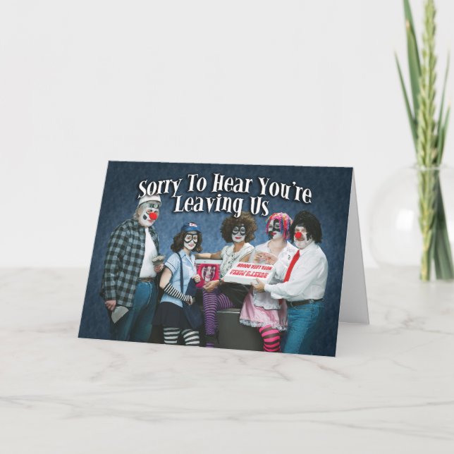 Funny Retirement Card (Front)