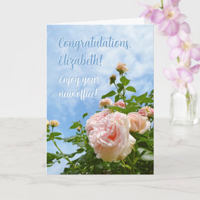 Funny Retirement Card for her (Orchid)