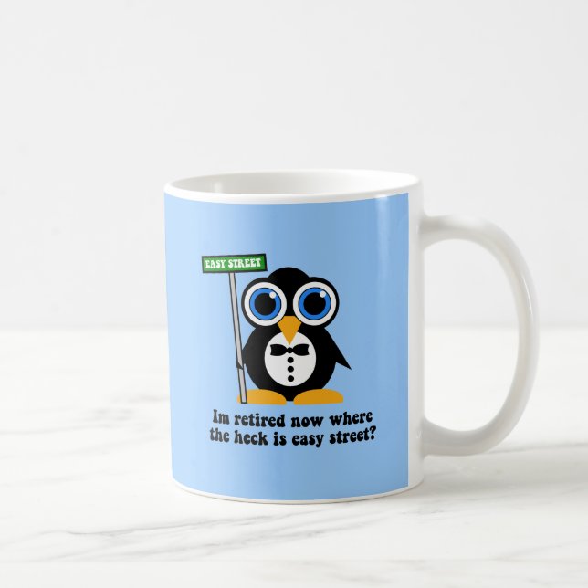 funny retirement coffee mug (Right)